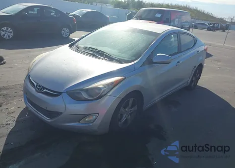 2013 Hyundai Elantra Gls/Limited from USA, damaged, VIN 5NPDH4AE2DH185141